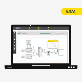 Software monitoreo aire comprimido S4M