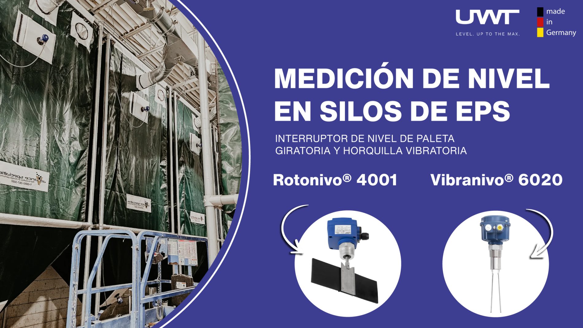 Lee más sobre el artículo Medición de nivel en silos de poliestireno expandido (EPS)